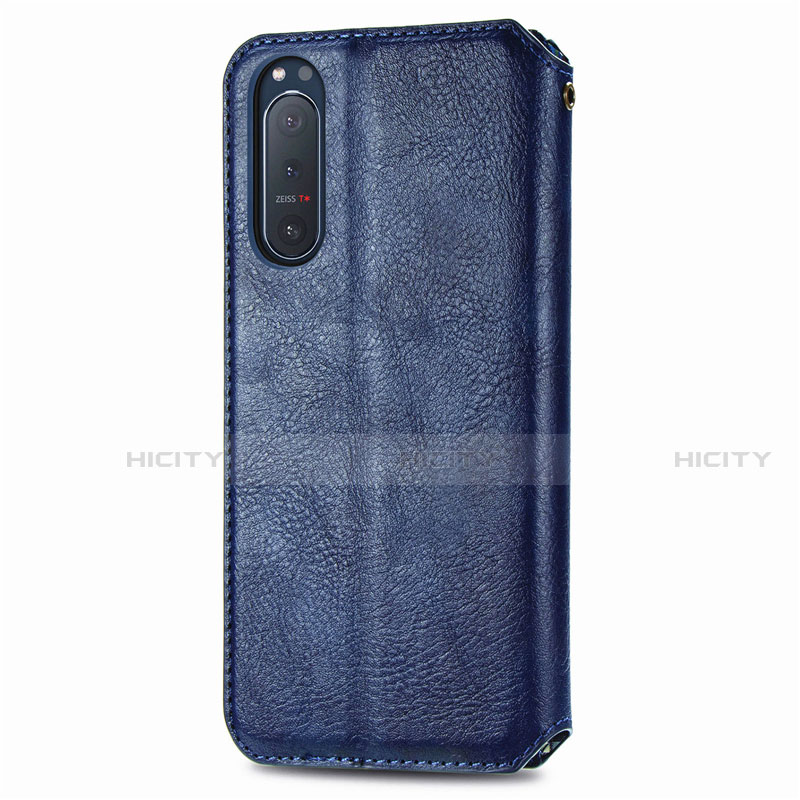 Funda de Cuero Cartera con Soporte Carcasa L09 para Sony Xperia 5 II