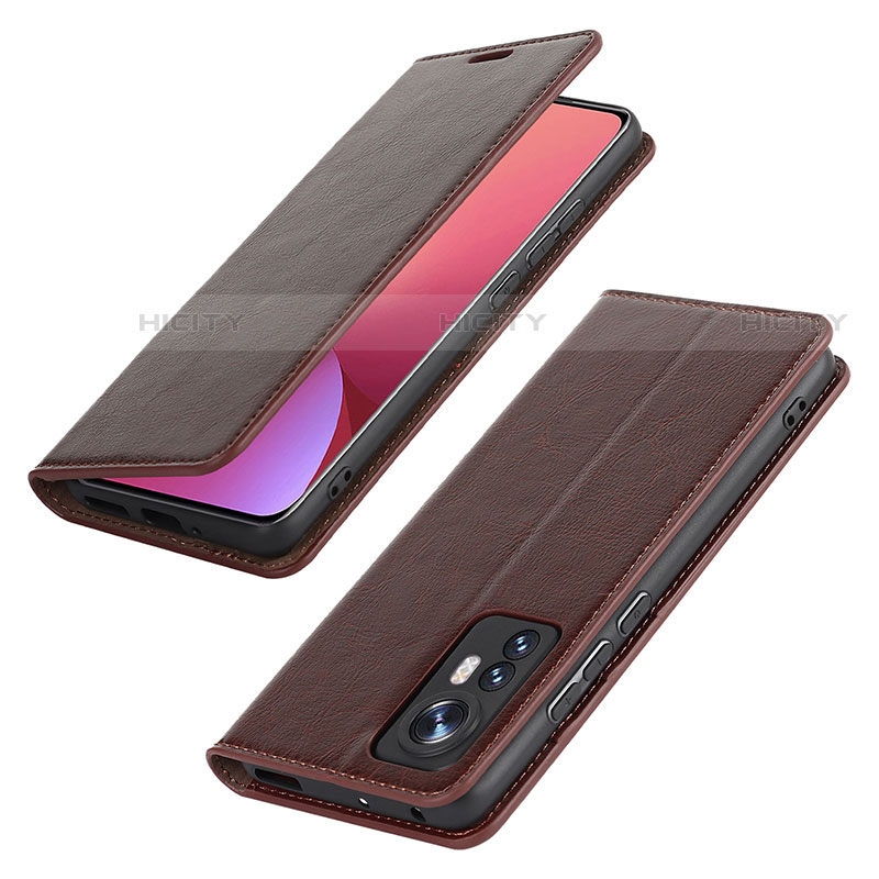 Funda de Cuero Cartera con Soporte Carcasa L09 para Xiaomi Mi 12S 5G