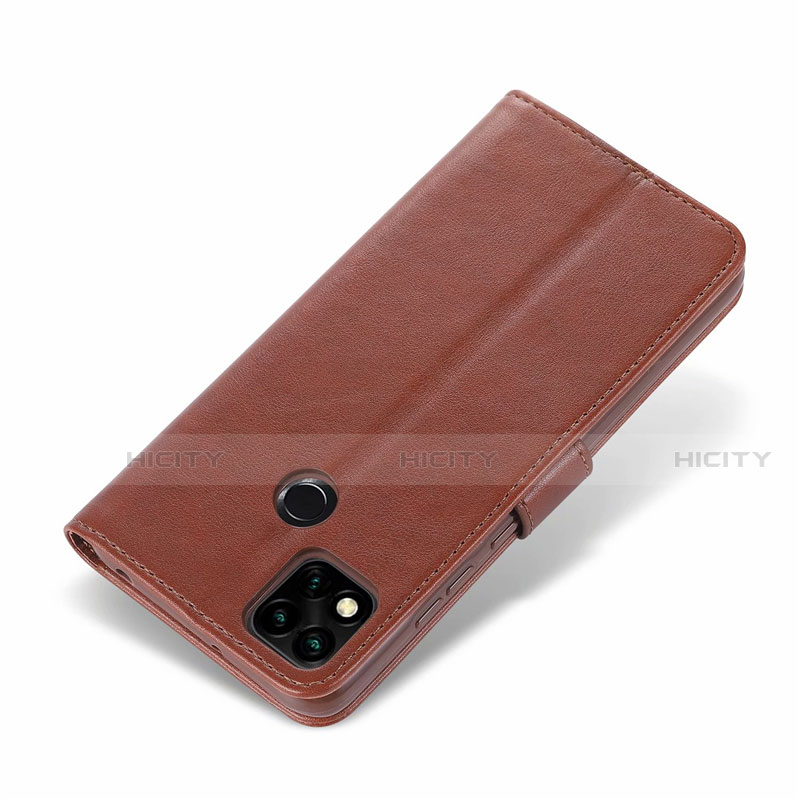 Funda de Cuero Cartera con Soporte Carcasa L09 para Xiaomi Redmi 9C NFC