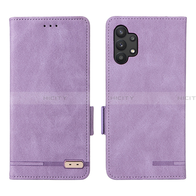 Funda de Cuero Cartera con Soporte Carcasa L09Z para Samsung Galaxy A32 5G