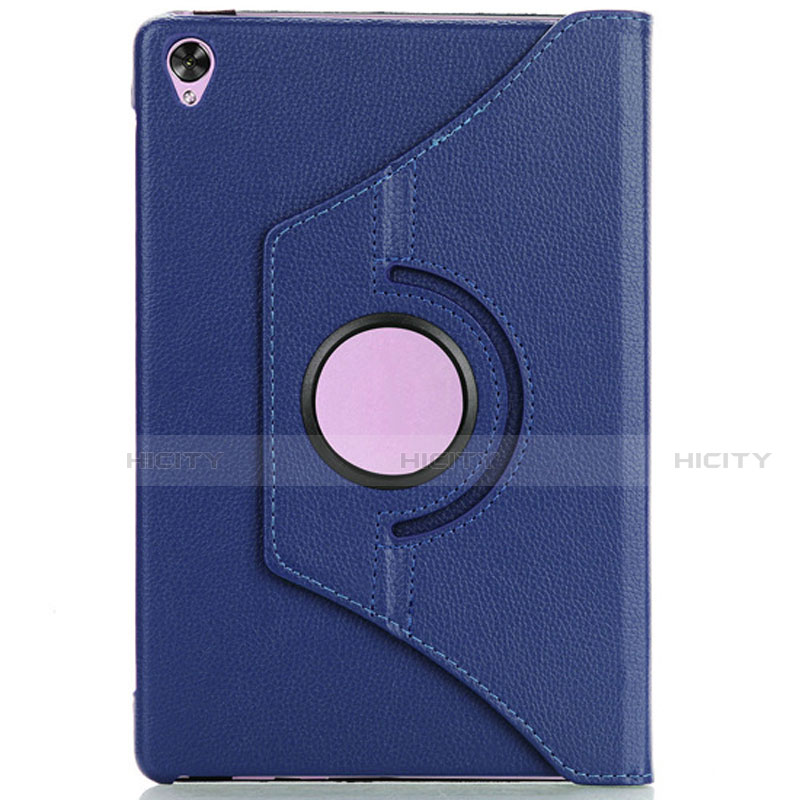 Funda de Cuero Cartera con Soporte Carcasa L10 para Huawei MediaPad M6 10.8 Azul