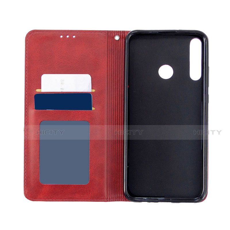 Funda de Cuero Cartera con Soporte Carcasa L10 para Huawei Y6p