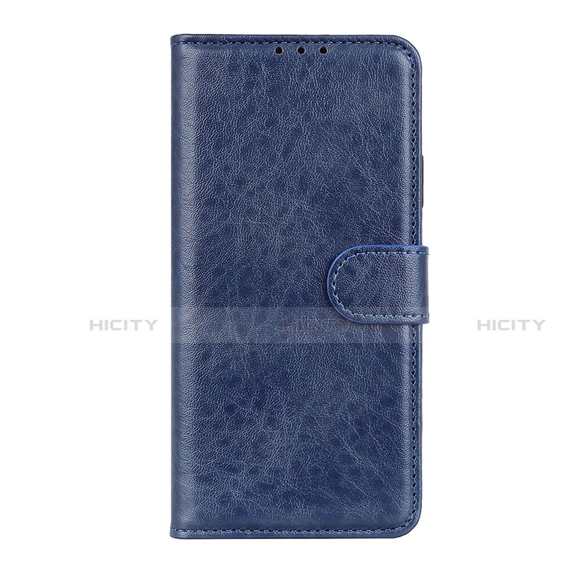 Funda de Cuero Cartera con Soporte Carcasa L10 para Motorola Moto Edge Azul