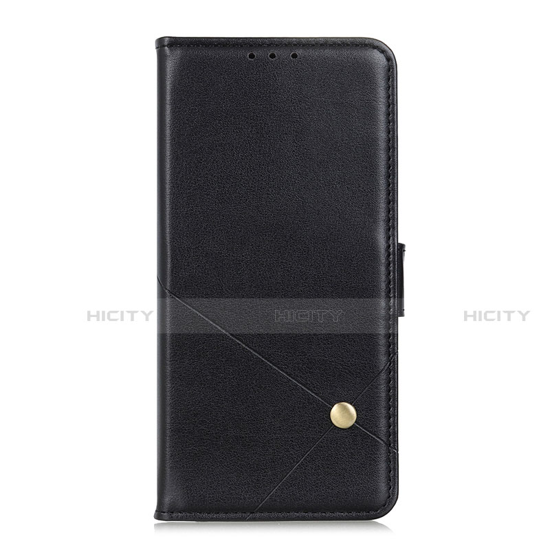 Funda de Cuero Cartera con Soporte Carcasa L10 para Oppo Reno5 Pro 5G Negro