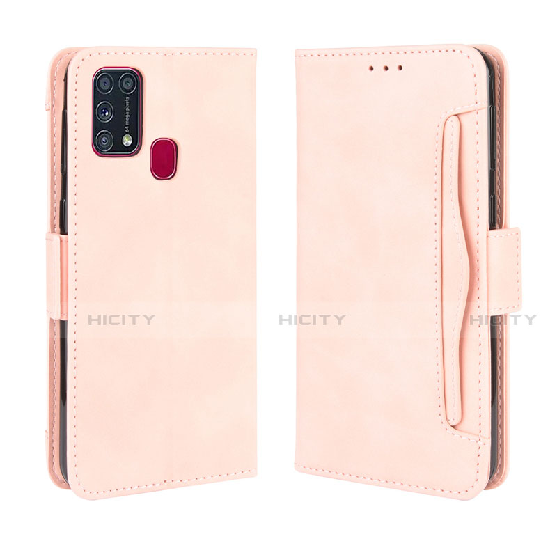 Funda de Cuero Cartera con Soporte Carcasa L10 para Samsung Galaxy M21s