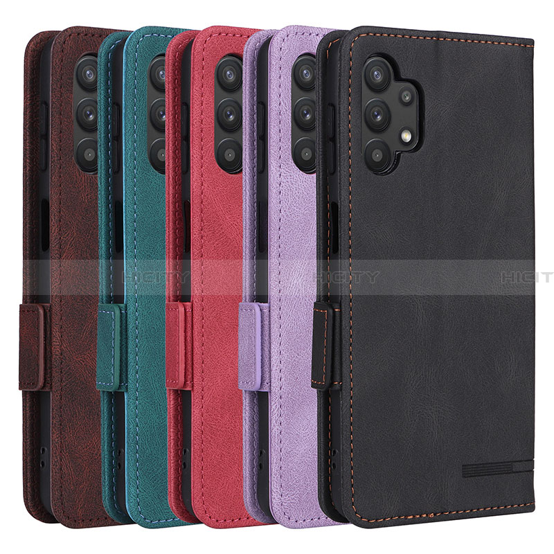 Funda de Cuero Cartera con Soporte Carcasa L10Z para Samsung Galaxy A32 5G