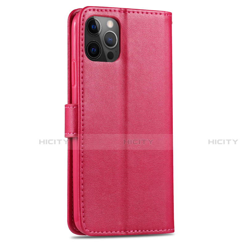 Funda de Cuero Cartera con Soporte Carcasa L11 para Apple iPhone 12 Pro