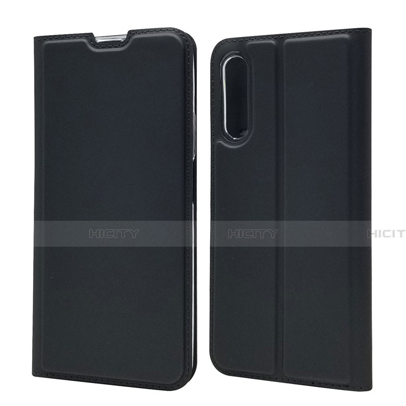 Funda de Cuero Cartera con Soporte Carcasa L11 para Huawei Honor 9X Pro Negro