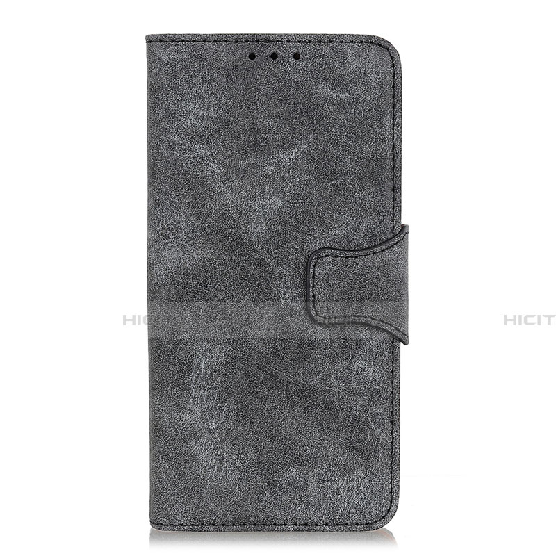 Funda de Cuero Cartera con Soporte Carcasa L11 para Huawei Nova 6 SE Gris