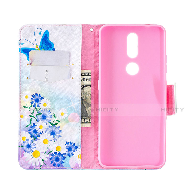 Funda de Cuero Cartera con Soporte Carcasa L11 para Nokia 2.4