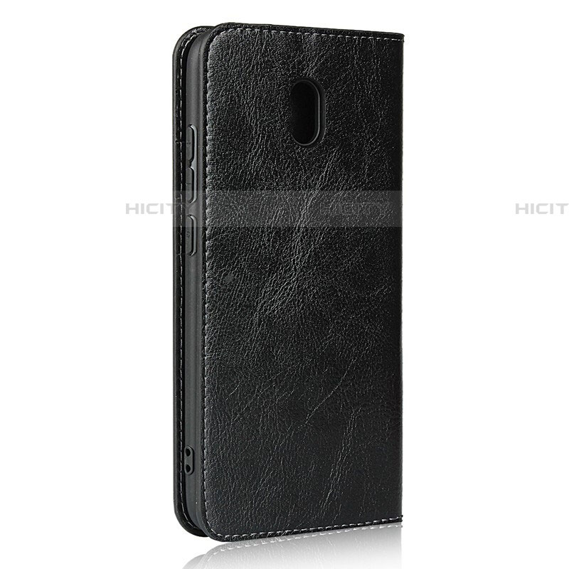 Funda de Cuero Cartera con Soporte Carcasa L11 para Xiaomi Redmi 8A Negro