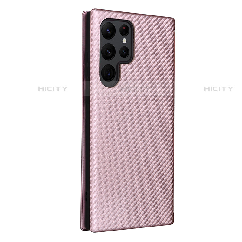 Funda de Cuero Cartera con Soporte Carcasa L12Z para Samsung Galaxy S21 Ultra 5G