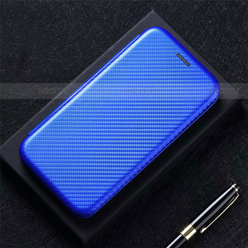 Funda de Cuero Cartera con Soporte Carcasa L14 para Huawei Mate 40 Lite 5G Azul