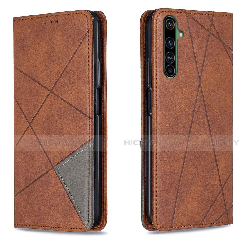 Funda de Cuero Cartera con Soporte Carcasa L14 para Realme 6 Pro