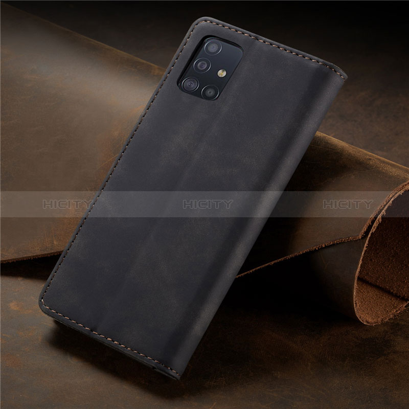 Funda de Cuero Cartera con Soporte Carcasa L15 para Samsung Galaxy A71 4G A715