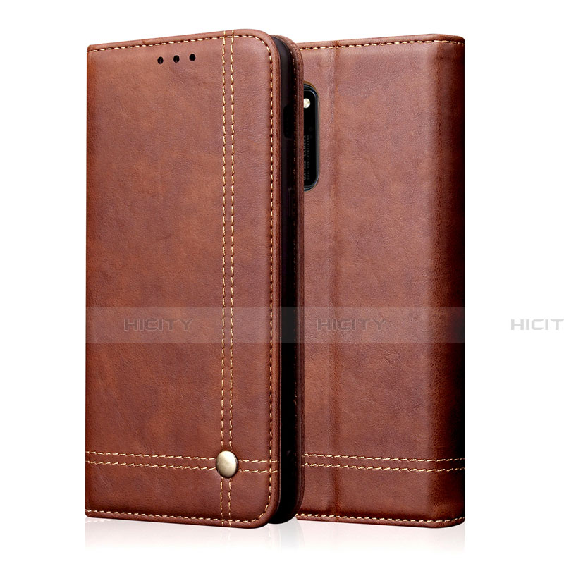 Funda de Cuero Cartera con Soporte Carcasa L18 para Huawei Honor 30S