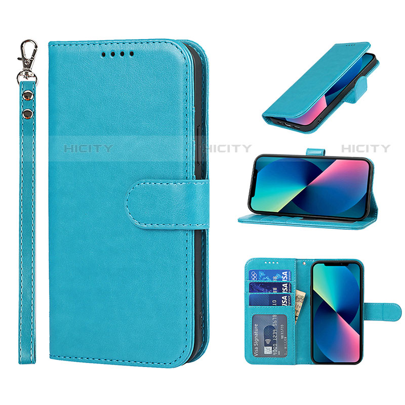 Funda de Cuero Cartera con Soporte Carcasa L19 para Apple iPhone 13