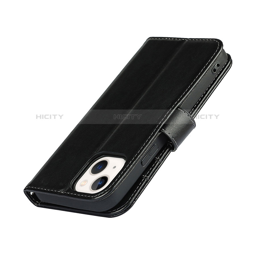 Funda de Cuero Cartera con Soporte Carcasa L19 para Apple iPhone 13