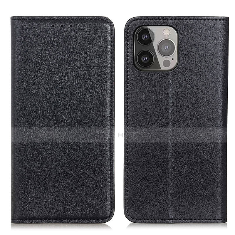 Funda de Cuero Cartera con Soporte Carcasa L25 para Apple iPhone 13 Pro Max