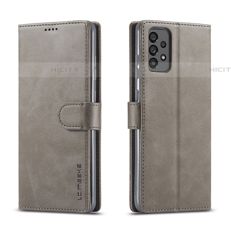 Funda de Cuero Cartera con Soporte Carcasa LC1 para Samsung Galaxy A73 5G