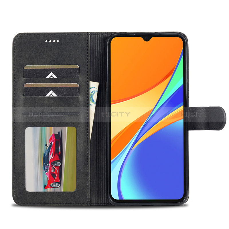 Funda de Cuero Cartera con Soporte Carcasa LC1 para Xiaomi POCO C3