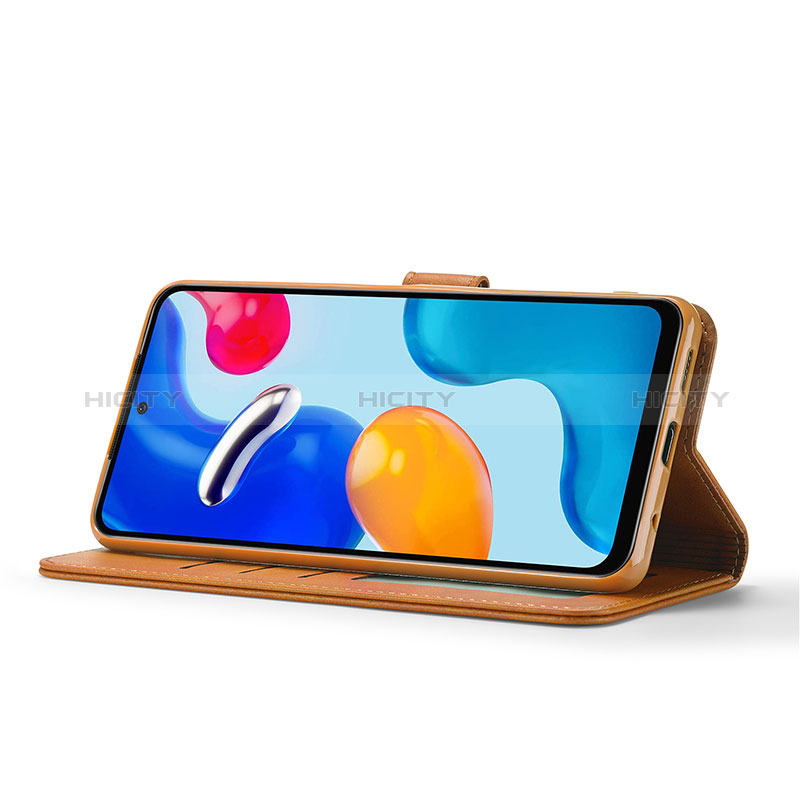 Funda de Cuero Cartera con Soporte Carcasa LC1 para Xiaomi Redmi Note 11 Pro 4G