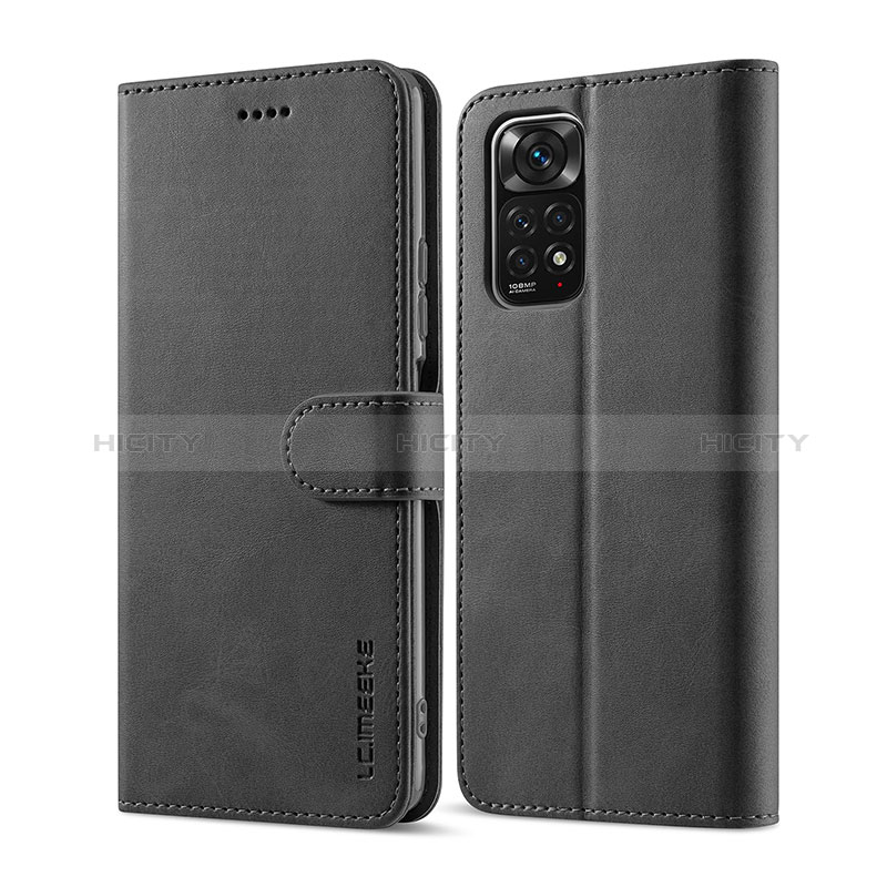 Funda de Cuero Cartera con Soporte Carcasa LC1 para Xiaomi Redmi Note 11 Pro 4G