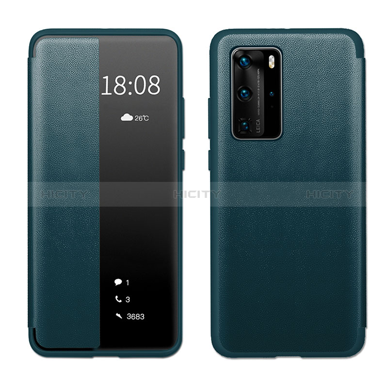 Funda de Cuero Cartera con Soporte Carcasa LF1 para Huawei P40 Pro