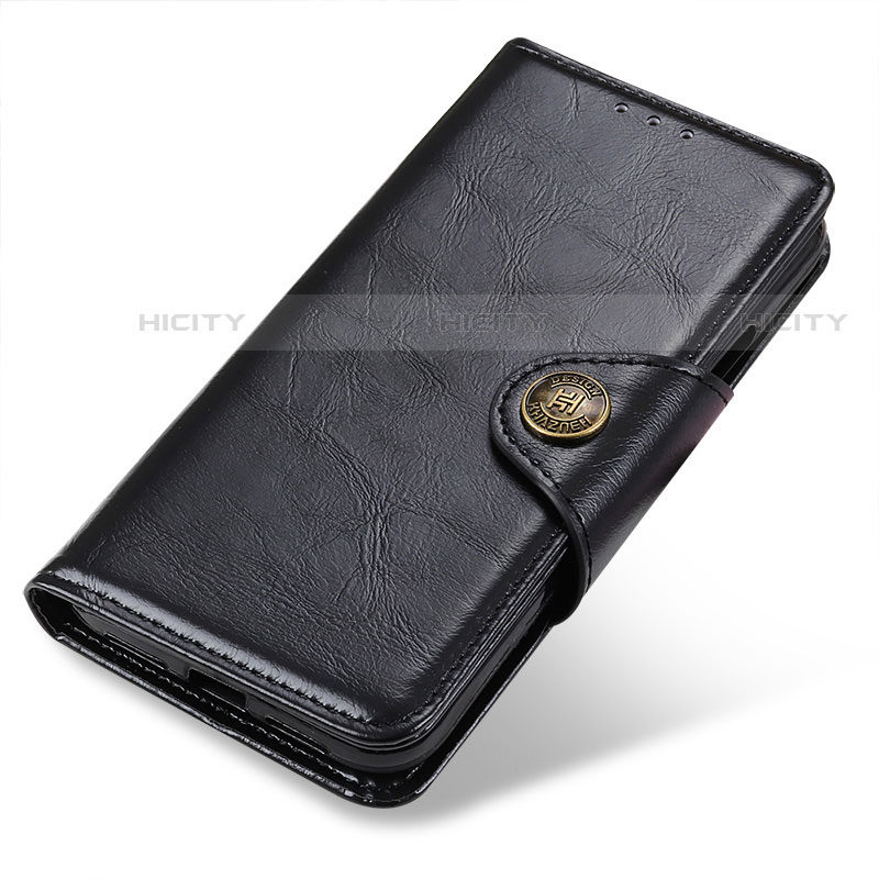 Funda de Cuero Cartera con Soporte Carcasa M01L para Motorola Moto G71 5G Negro