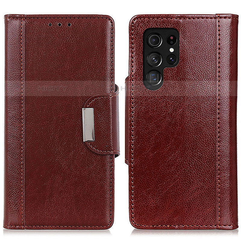 Funda de Cuero Cartera con Soporte Carcasa M01L para Samsung Galaxy S21 Ultra 5G