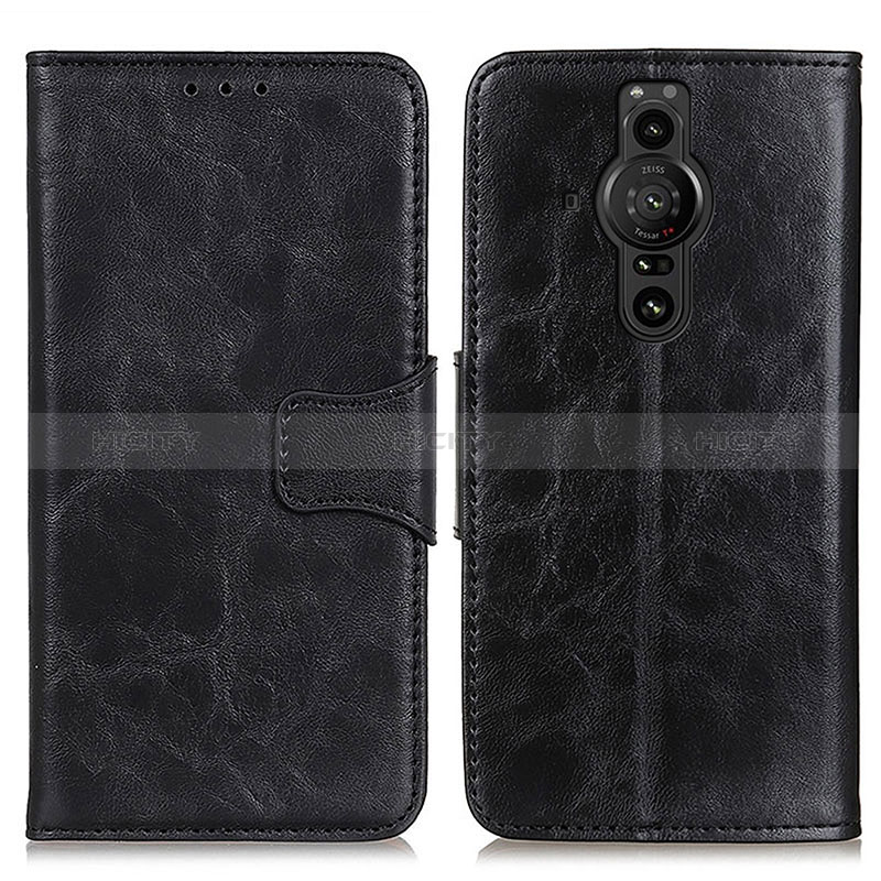 Funda de Cuero Cartera con Soporte Carcasa M02L para Sony Xperia PRO-I