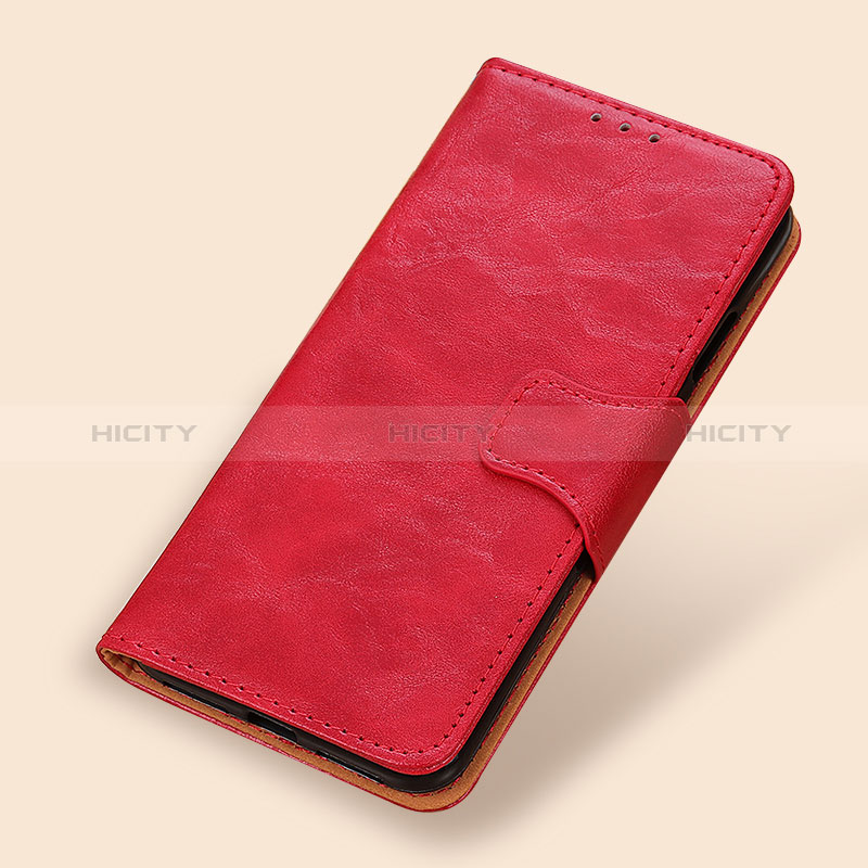 Funda de Cuero Cartera con Soporte Carcasa M02L para Xiaomi Poco M3 Rojo
