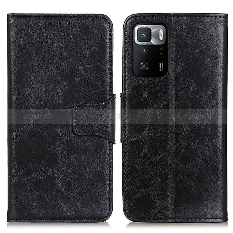 Funda de Cuero Cartera con Soporte Carcasa M02L para Xiaomi Redmi Note 10 Pro 5G