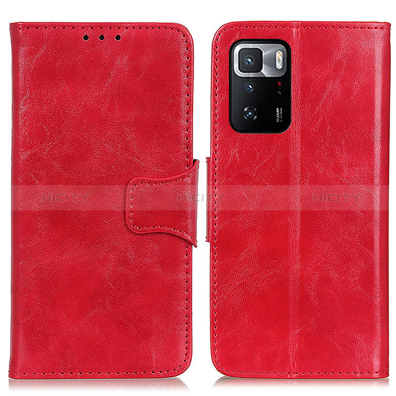 Funda de Cuero Cartera con Soporte Carcasa M02L para Xiaomi Redmi Note 10 Pro 5G