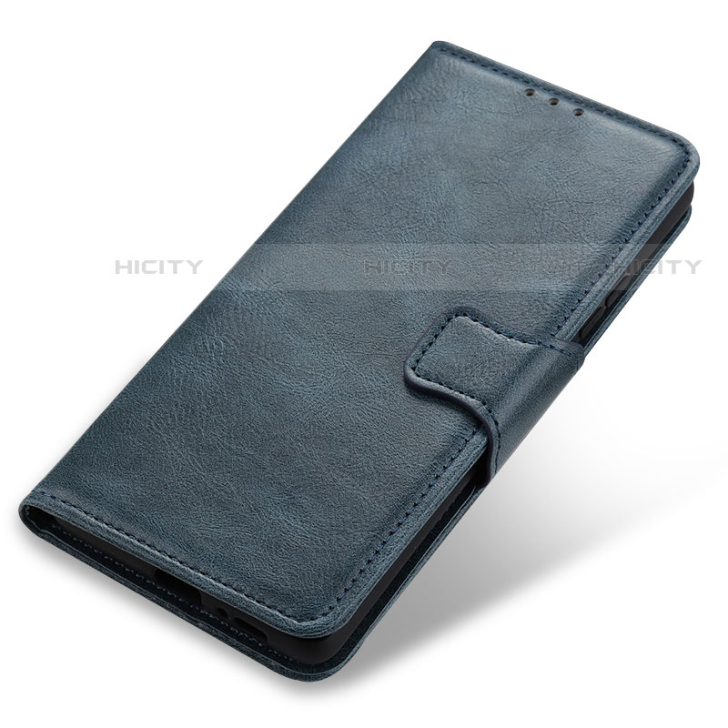 Funda de Cuero Cartera con Soporte Carcasa M03L para Motorola Moto Edge Plus (2022) 5G Azul