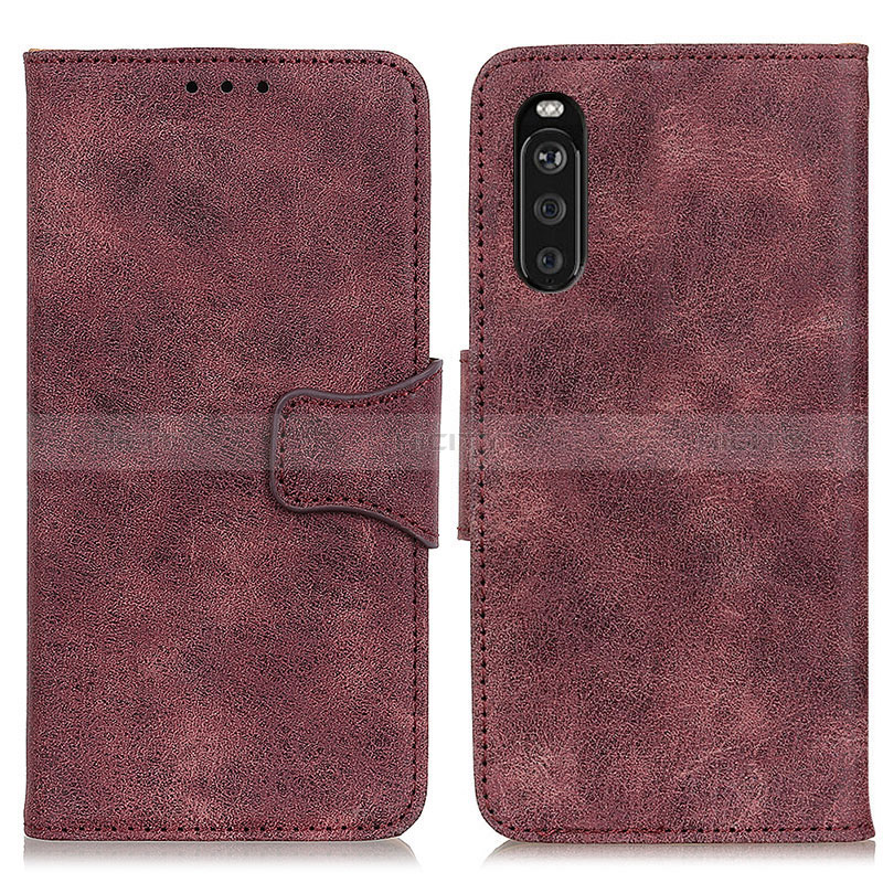 Funda de Cuero Cartera con Soporte Carcasa M03L para Sony Xperia 10 III Lite