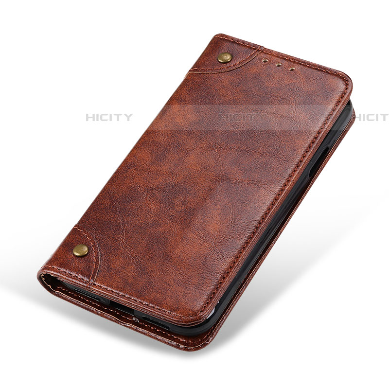 Funda de Cuero Cartera con Soporte Carcasa M04L para Samsung Galaxy A72 5G Marron