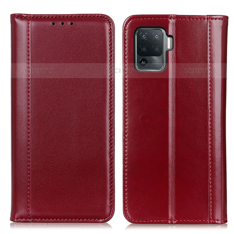 Funda de Cuero Cartera con Soporte Carcasa M05L para Oppo A94 4G