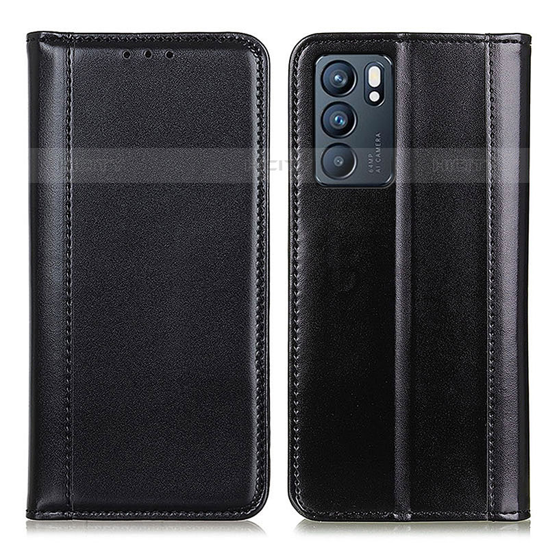 Funda de Cuero Cartera con Soporte Carcasa M05L para Oppo Reno6 5G