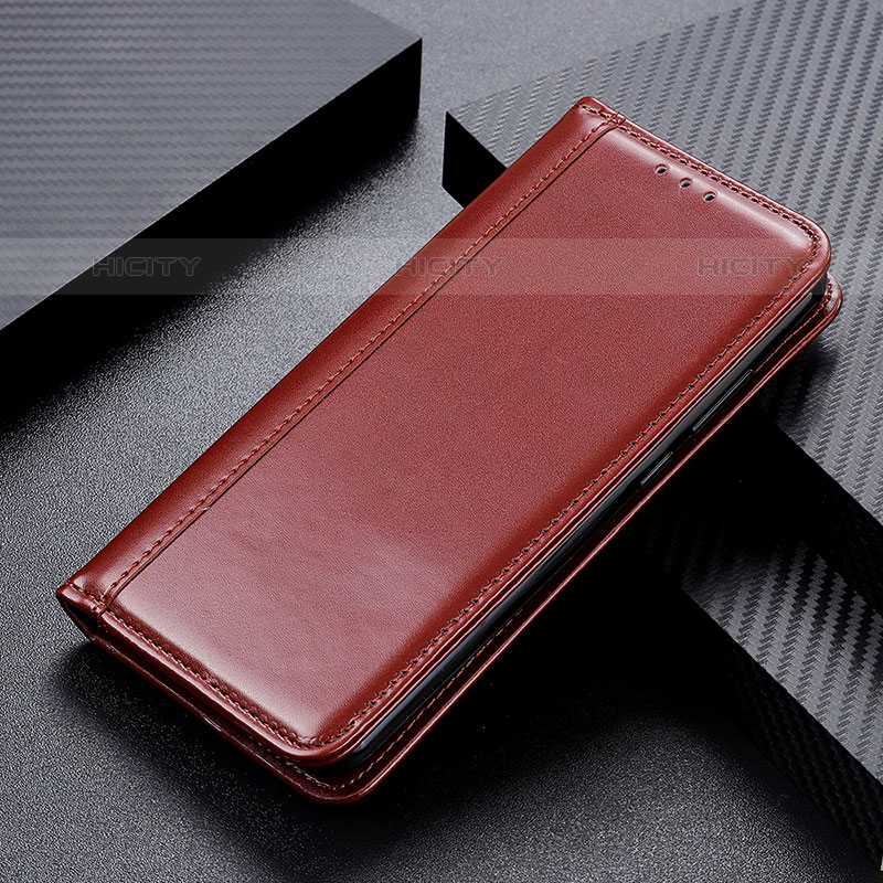 Funda de Cuero Cartera con Soporte Carcasa M05L para Samsung Galaxy M32 5G Marron
