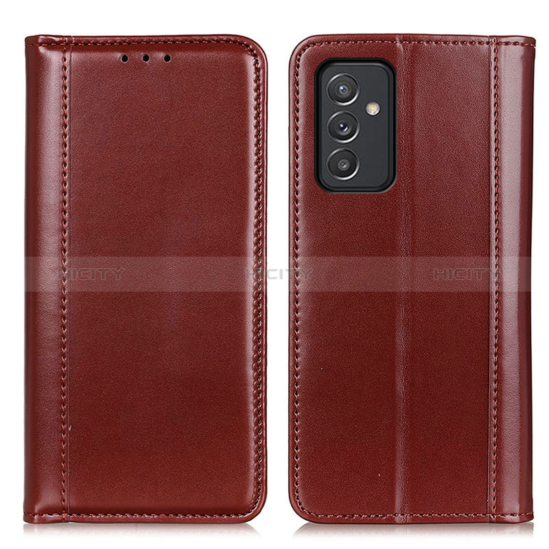 Funda de Cuero Cartera con Soporte Carcasa M05L para Samsung Galaxy Quantum2 5G Marron