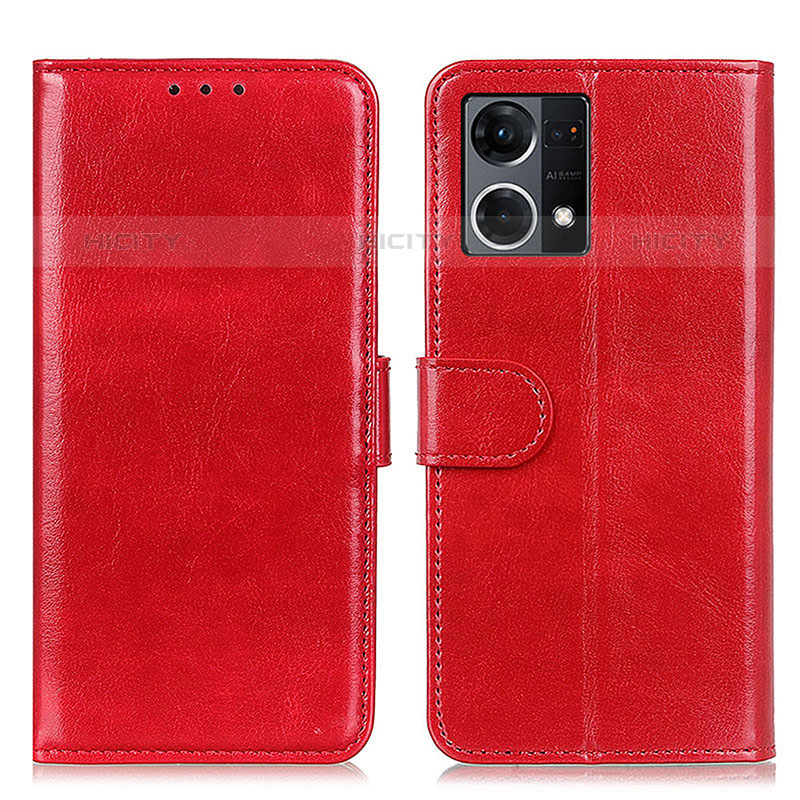 Funda de Cuero Cartera con Soporte Carcasa M07L para Oppo Reno7 4G