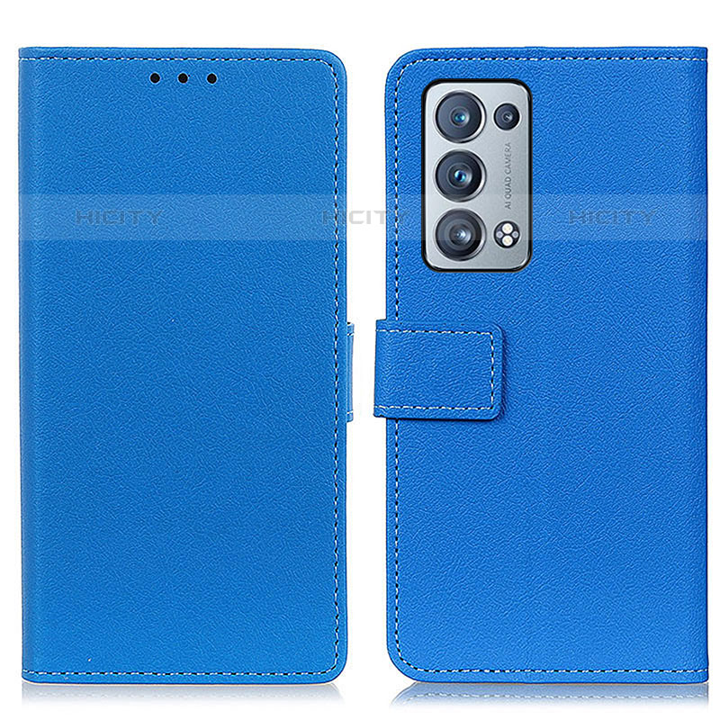 Funda de Cuero Cartera con Soporte Carcasa M08L para Oppo Reno6 Pro 5G