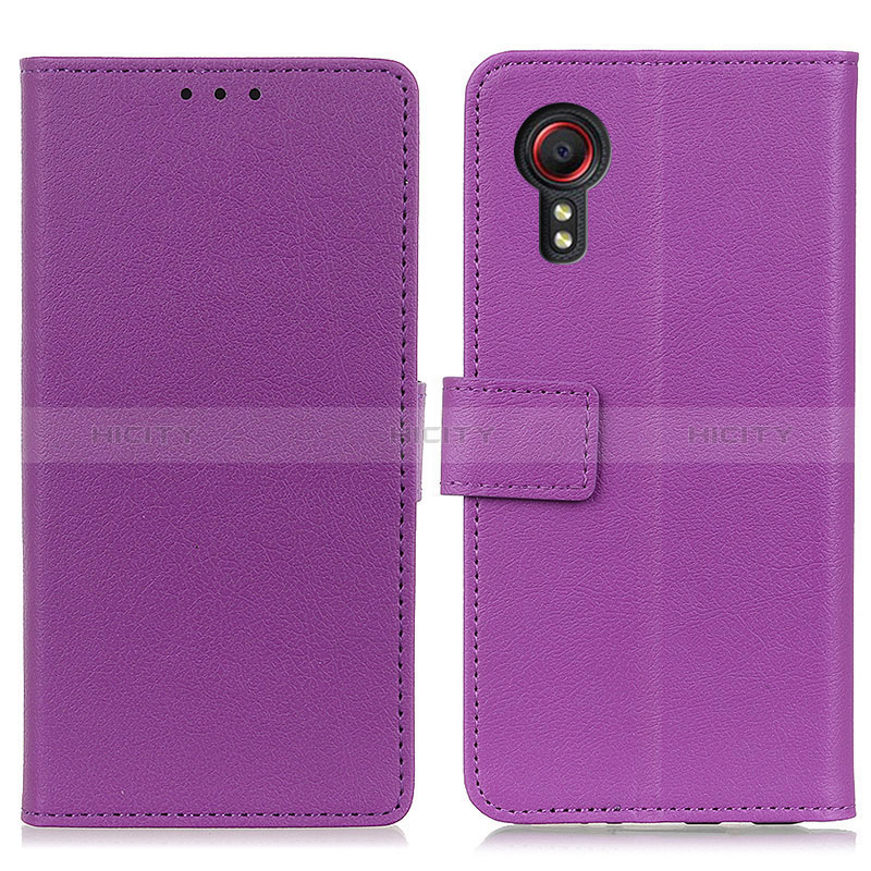 Funda de Cuero Cartera con Soporte Carcasa M08L para Samsung Galaxy XCover 5 SM-G525F