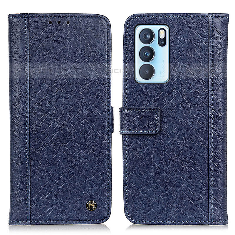 Funda de Cuero Cartera con Soporte Carcasa M10L para Oppo Reno6 Pro 5G India