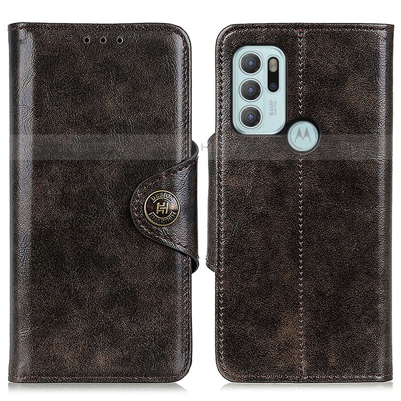 Funda de Cuero Cartera con Soporte Carcasa M12L para Motorola Moto G60s