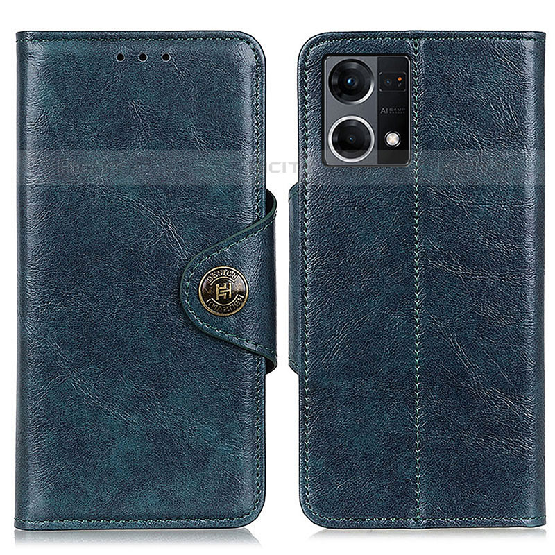 Funda de Cuero Cartera con Soporte Carcasa M12L para Oppo Reno7 4G