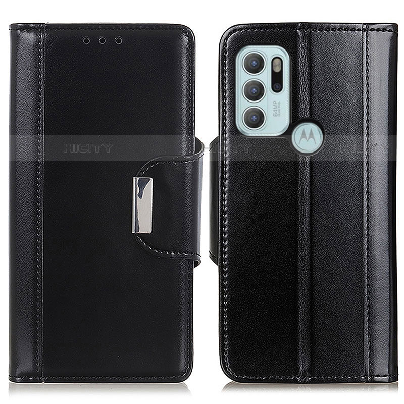 Funda de Cuero Cartera con Soporte Carcasa M13L para Motorola Moto G60s