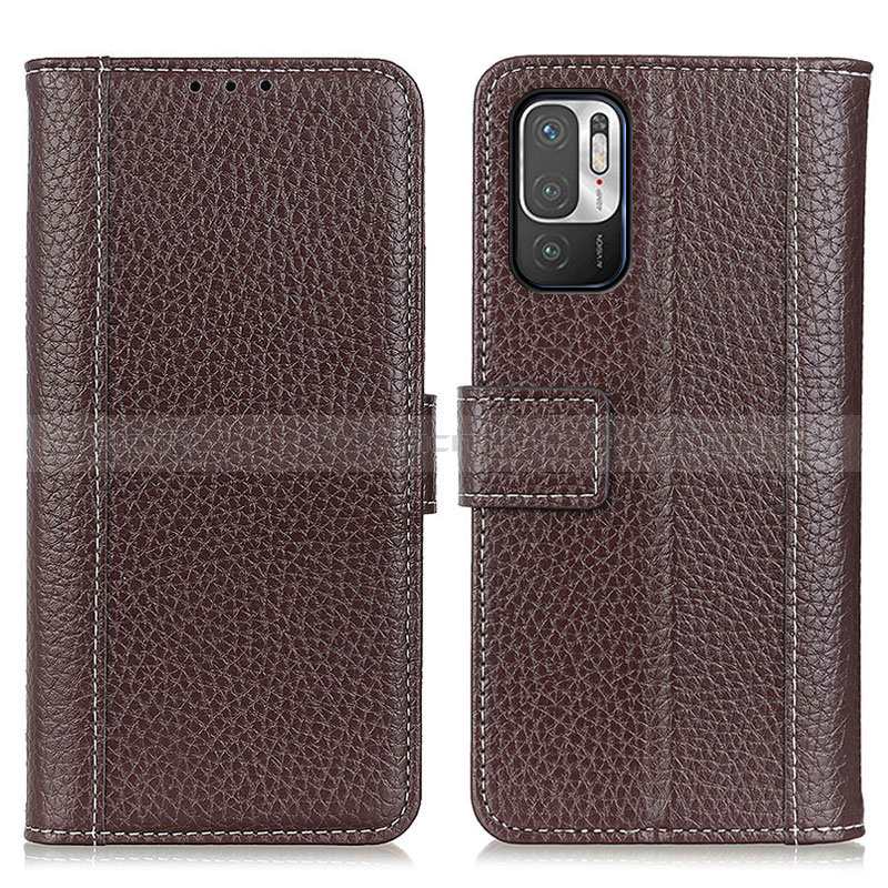Funda de Cuero Cartera con Soporte Carcasa M14L para Xiaomi Redmi Note 10T 5G