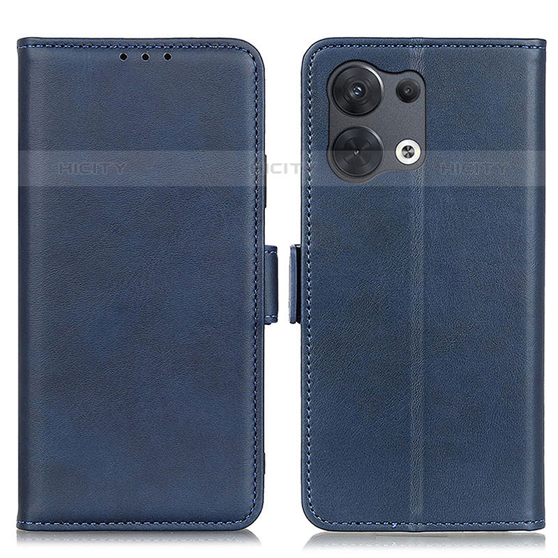 Funda de Cuero Cartera con Soporte Carcasa M15L para Oppo Reno8 Pro+ Plus 5G Azul